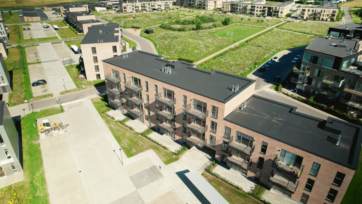 Lys og indbydende 3-værelses lejlighed med husdyr tilladt i naturskønt område 13